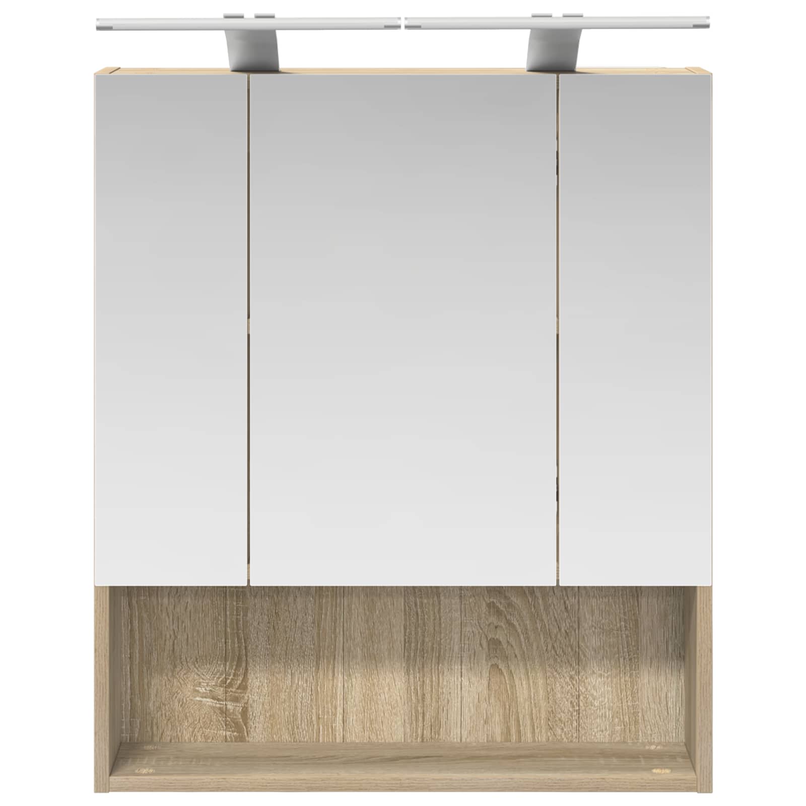 Καθρέφτης Ντουλάπα Μπάνιου Δρύς Sonoma 60 x 14.5 x 70 εκ. - Pakobazaar