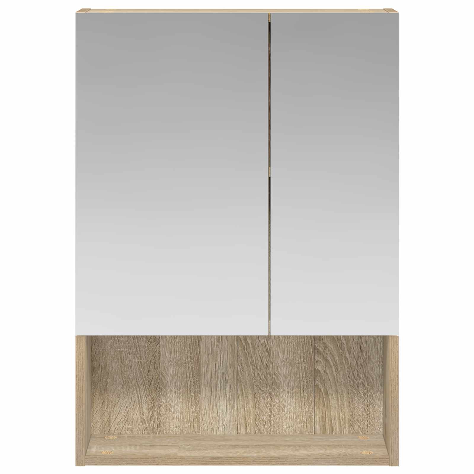 Καθρέφτης Ντουλάπα Μπάνιου Δρύς Sonoma 50 x 14,5 x 70 εκ - Pakobazaar