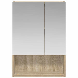 Καθρέφτης Ντουλάπα Μπάνιου Δρύς Sonoma 50 x 14,5 x 70 εκ - Pakobazaar