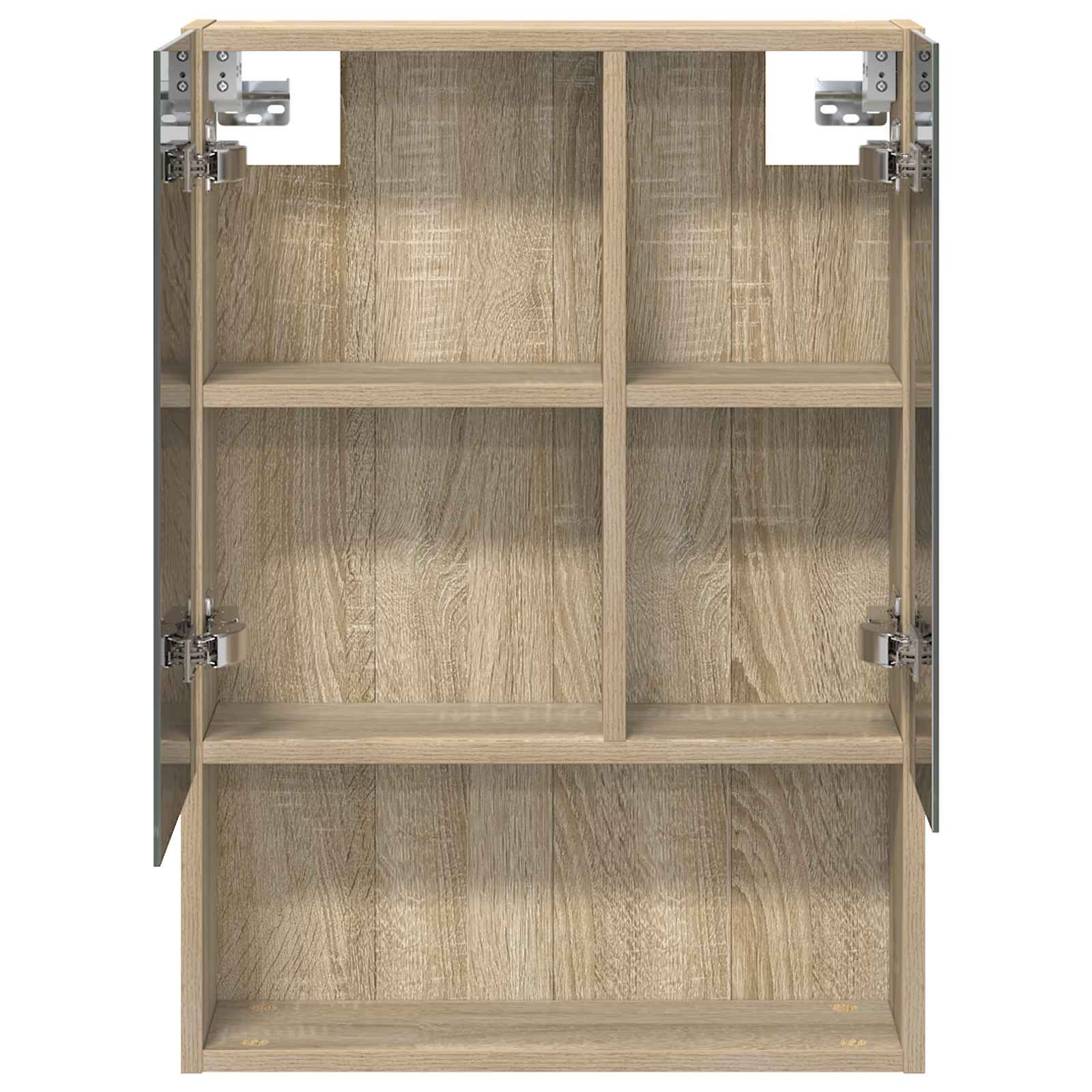 Καθρέφτης Ντουλάπα Μπάνιου Δρύς Sonoma 50 x 14,5 x 70 εκ - Pakobazaar