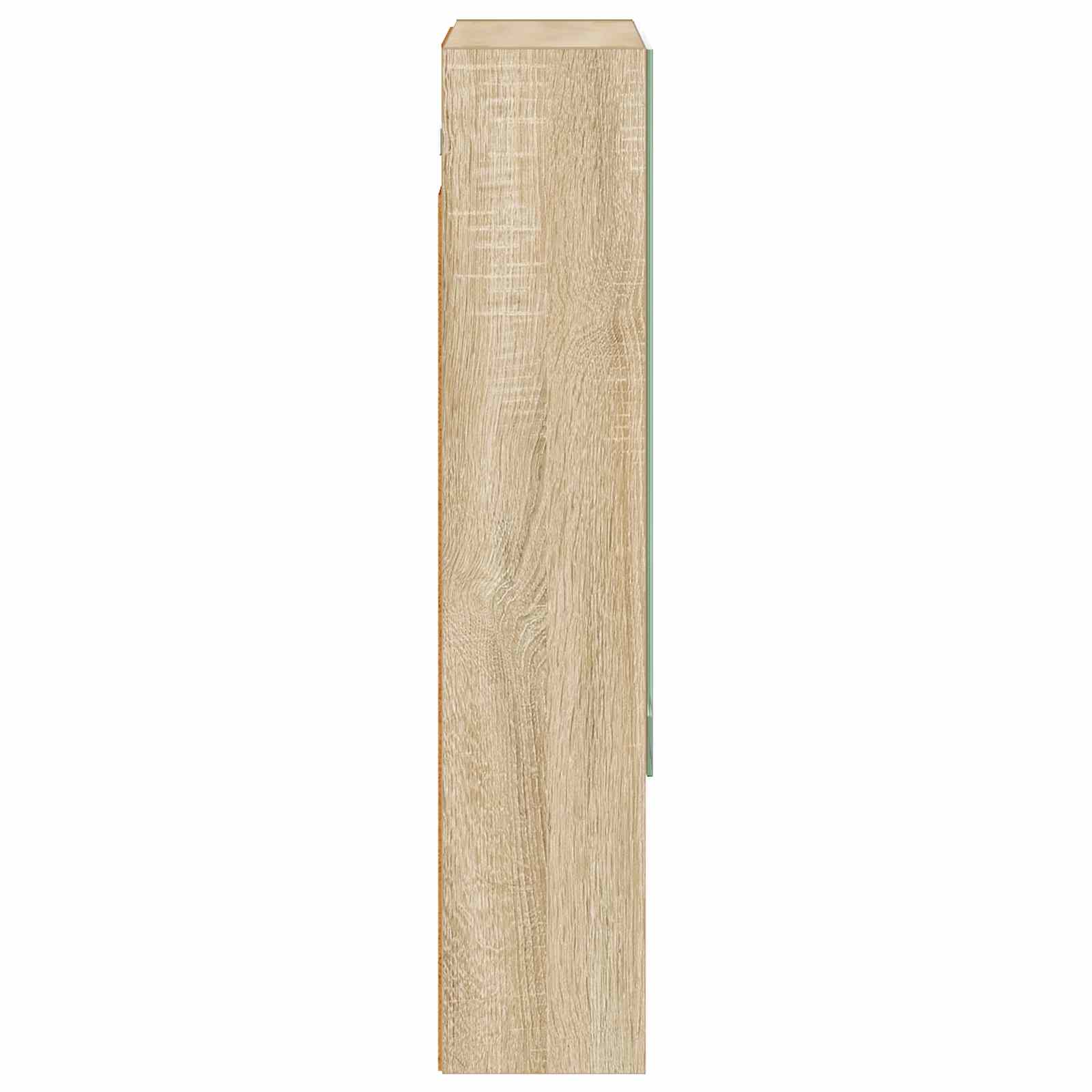 Καθρέφτης Ντουλάπα Μπάνιου Δρύς Sonoma 50 x 14,5 x 70 εκ - Pakobazaar