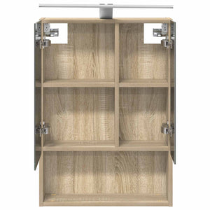 Καθρέφτης Ντουλάπα Μπάνιου Δρύς Sonoma 50 x 14,5 x 70 εκ - Pakobazaar