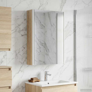 Καθρέφτης Ντουλάπα Μπάνιου Δρύς Sonoma 33 x 11,5 x 50 εκ. - Pakobazaar