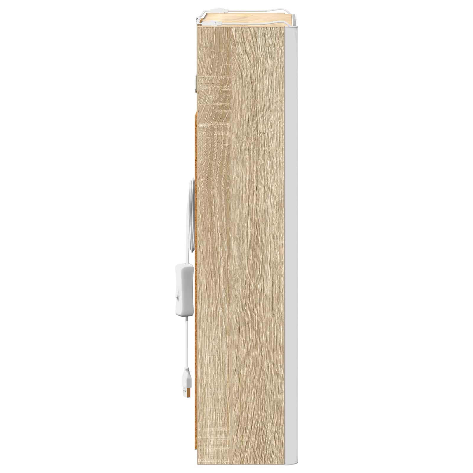Καθρέφτης Ντουλάπα Μπάνιου Δρύς Sonoma 33 x 11,5 x 50 εκ. - Pakobazaar