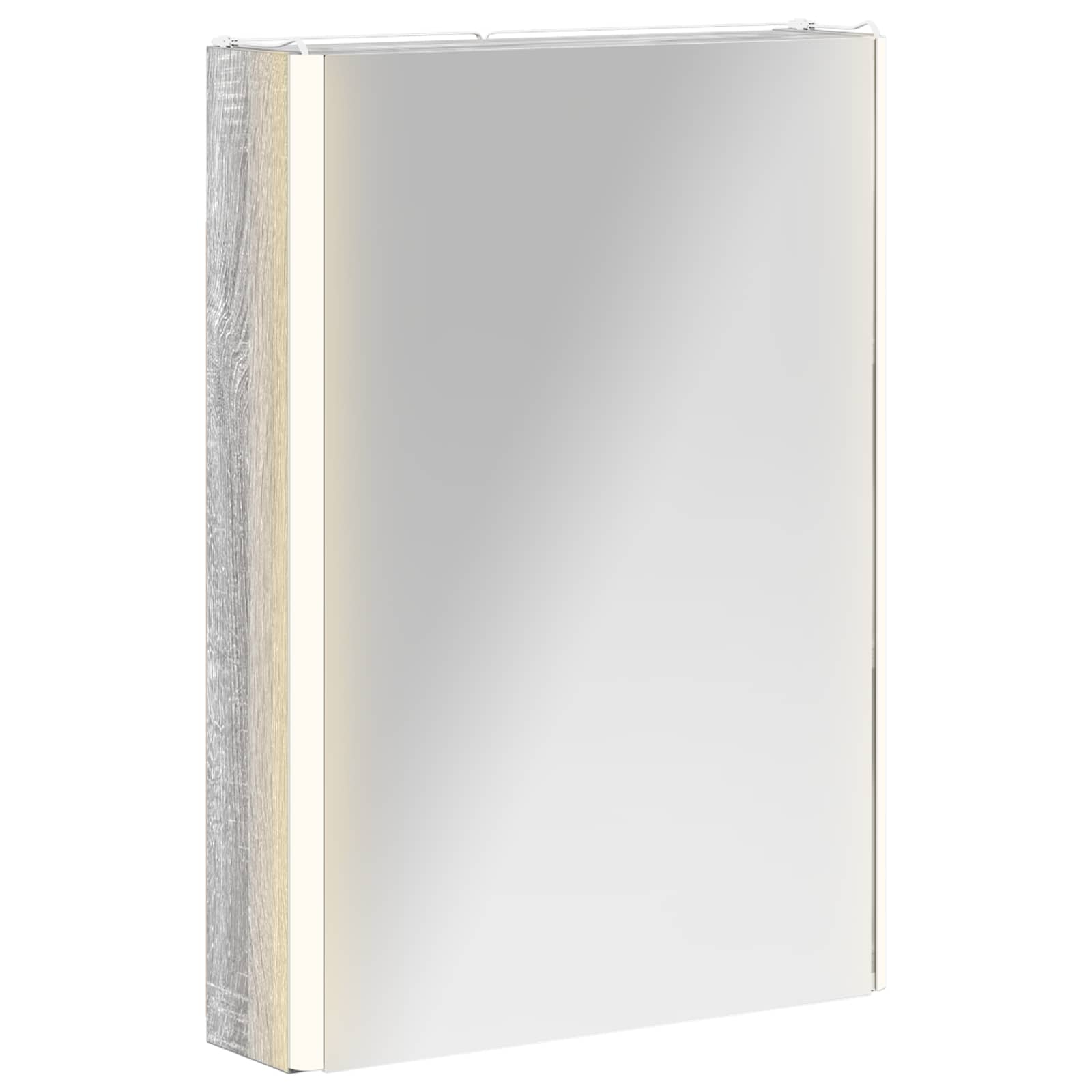 Καθρέφτης Ντουλάπα Μπάνιου Γκρίζο Σονομα 43 x 11,5 x 60,5 εκ. - Pakobazaar