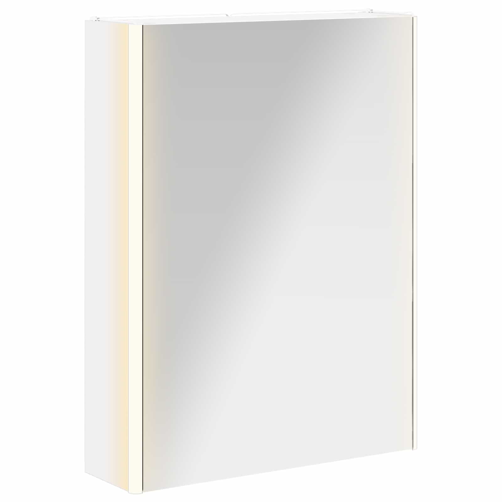 Καθρέφτης Ντουλάπα Μπάνιου Λευκό 53,5 x 15,5 x 70 εκ. - Pakobazaar