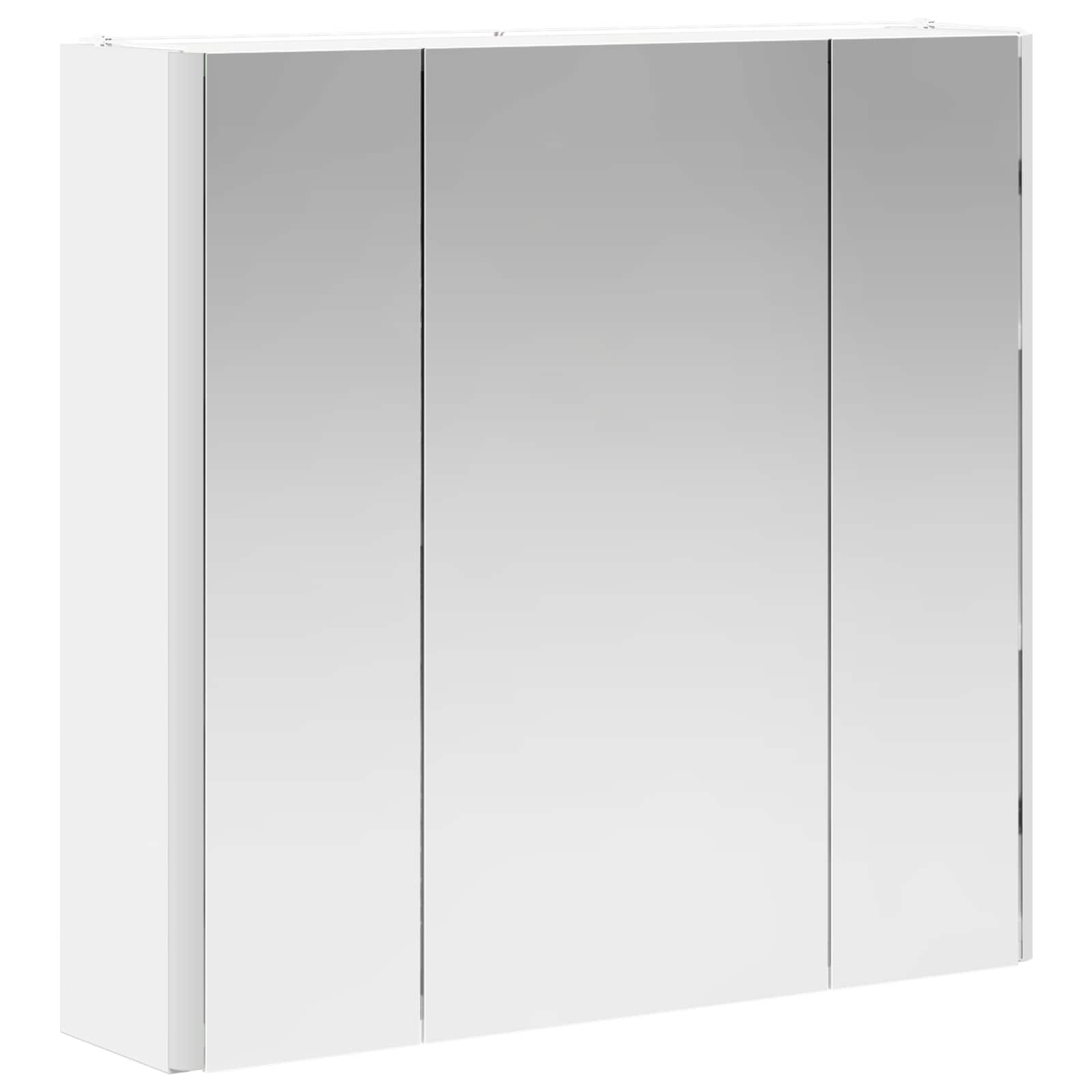 Καθρέφτης Ντουλάπα Μπάνιου Λευκό 63,5 x 15,5 x 60,5 εκ. - Pakobazaar