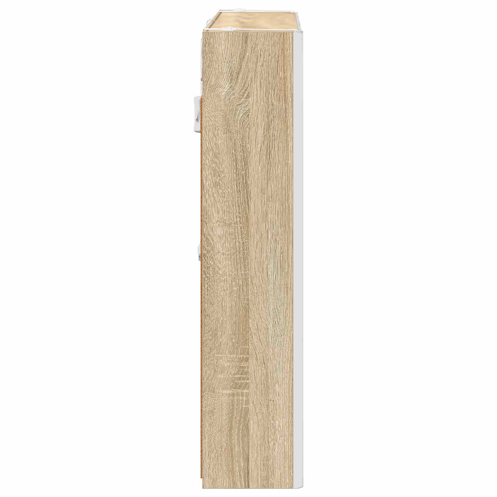 Καθρέφτης Ντουλάπα Μπάνιου Δρύς Sonoma 73.5 x 15.5 x 70 εκ. - Pakobazaar