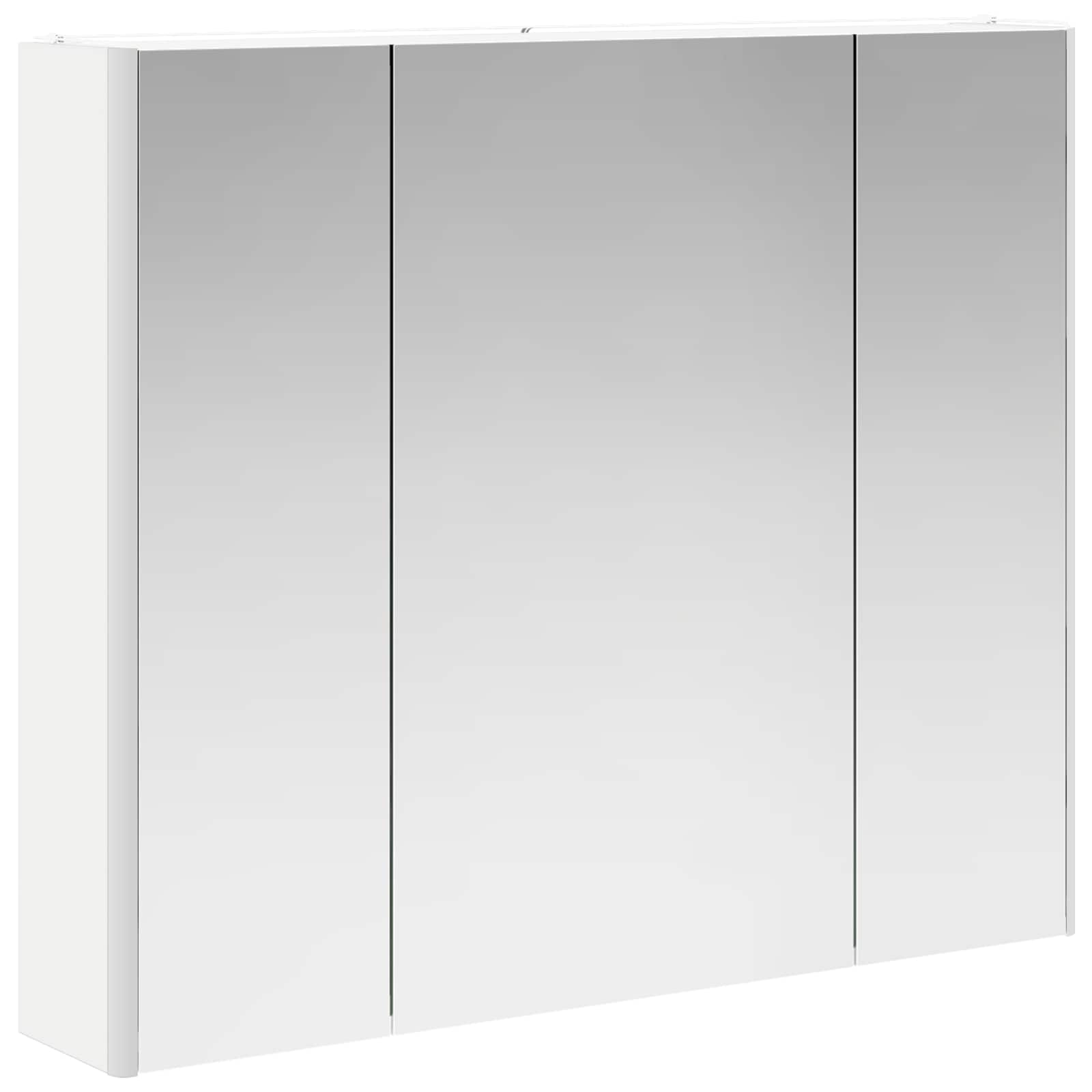 Καθρέφτης Ντουλάπα Μπάνιου Λευκό 83,5 x 15,5 x 70 εκ. - Pakobazaar