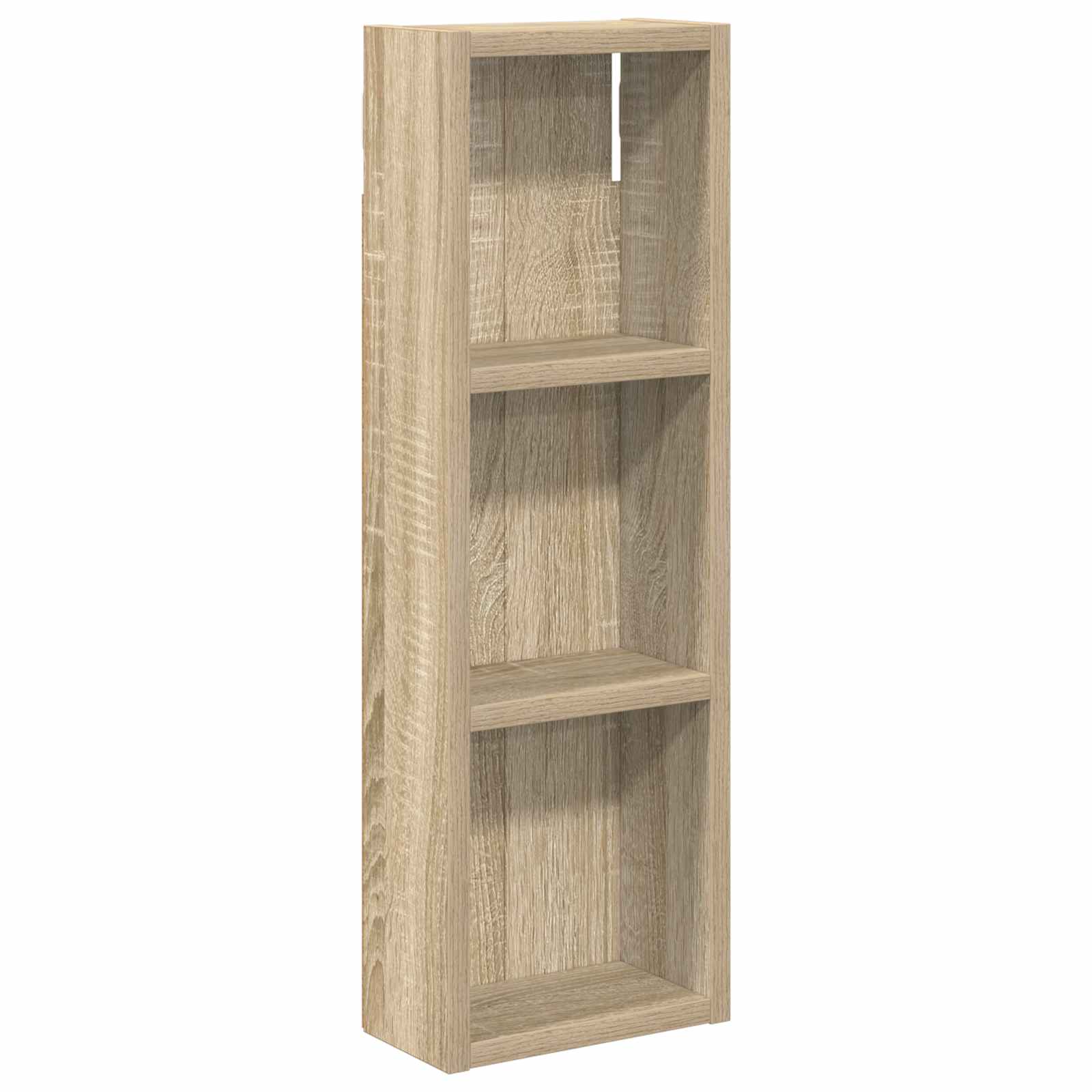 Ντουλάπα τοίχου μπάνιου με ράφι Δρύς Sonoma 20 x 10 x 60,5 εκ - Pakobazaar
