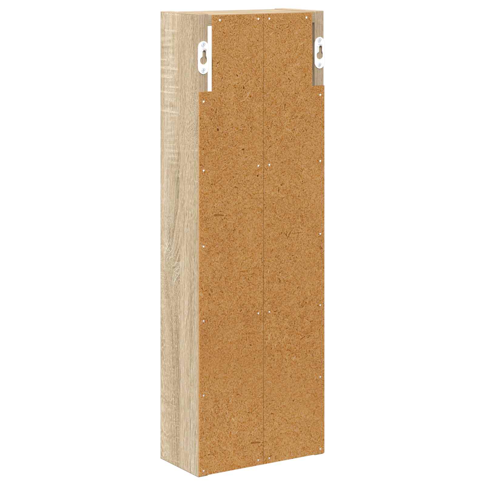 Ντουλάπα τοίχου μπάνιου με ράφι Δρύς Sonoma 20 x 10 x 60,5 εκ - Pakobazaar