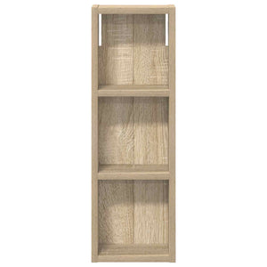 Ντουλάπα τοίχου μπάνιου με ράφι Δρύς Sonoma 20 x 10 x 60,5 εκ - Pakobazaar