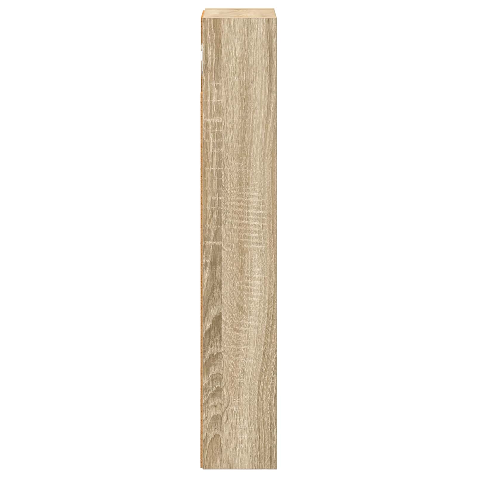 Ντουλάπα τοίχου μπάνιου με ράφι Δρύς Sonoma 20 x 10 x 60,5 εκ - Pakobazaar
