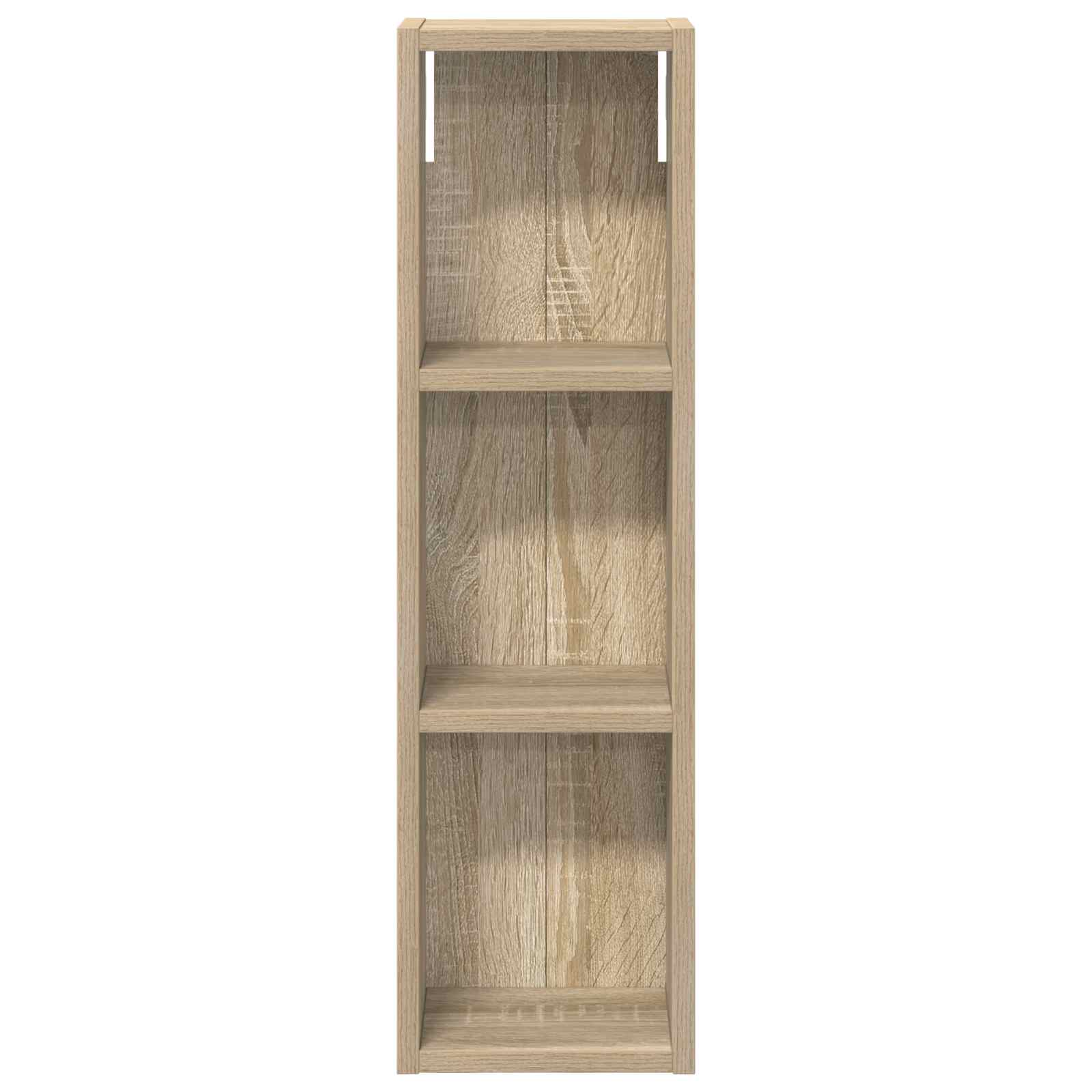 Ντουλάπα τοίχου μπάνιου με ράφι Δρύς Sonoma 20 x 14 x 70 εκ - Pakobazaar