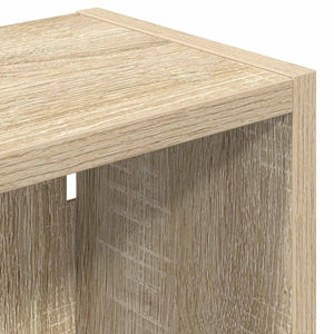 Ντουλάπα τοίχου μπάνιου με ράφι Δρύς Sonoma 20 x 16 x 62,5 εκ. - Pakobazaar