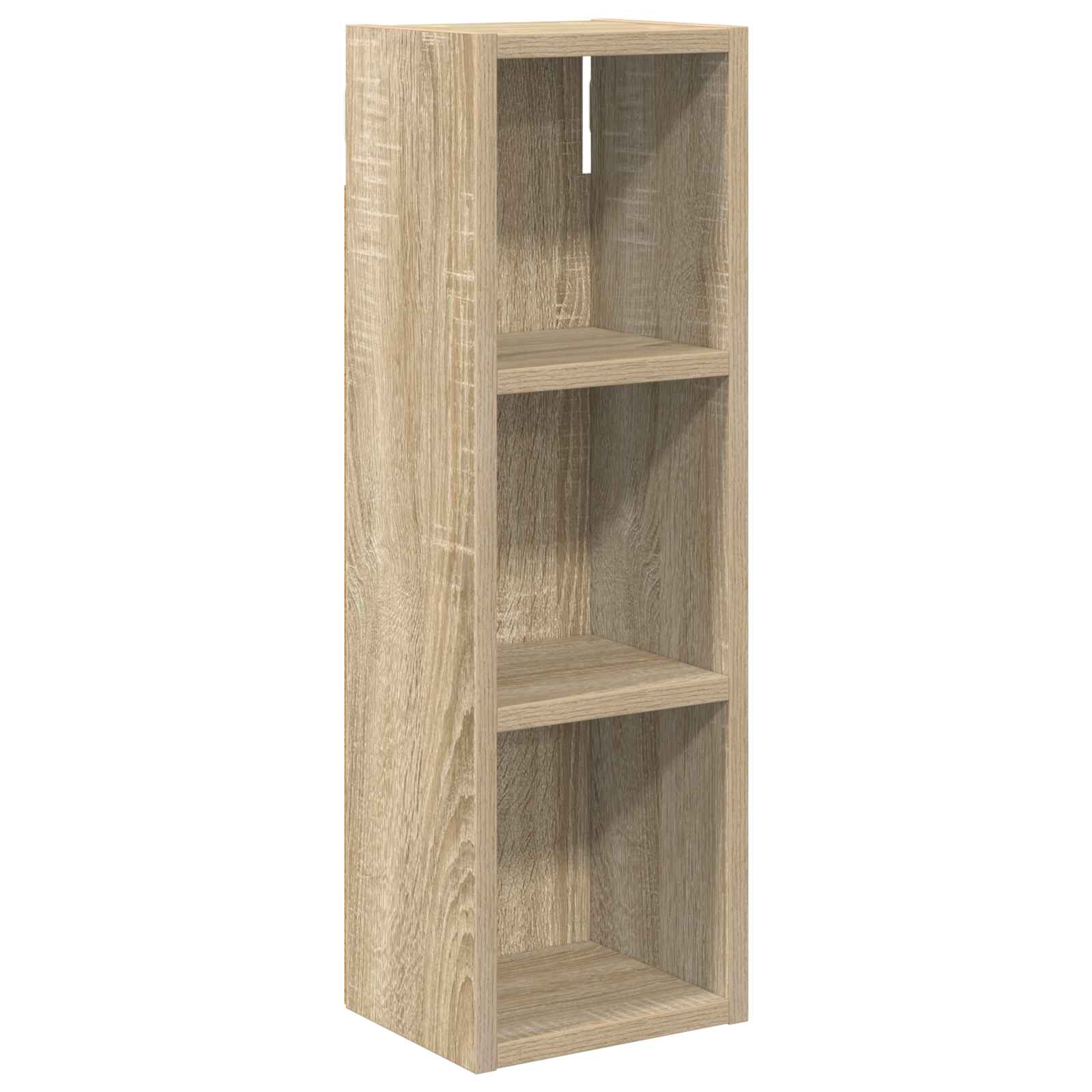 Ντουλάπα τοίχου μπάνιου με ράφι Δρύς Sonoma 20 x 16 x 62,5 εκ. - Pakobazaar