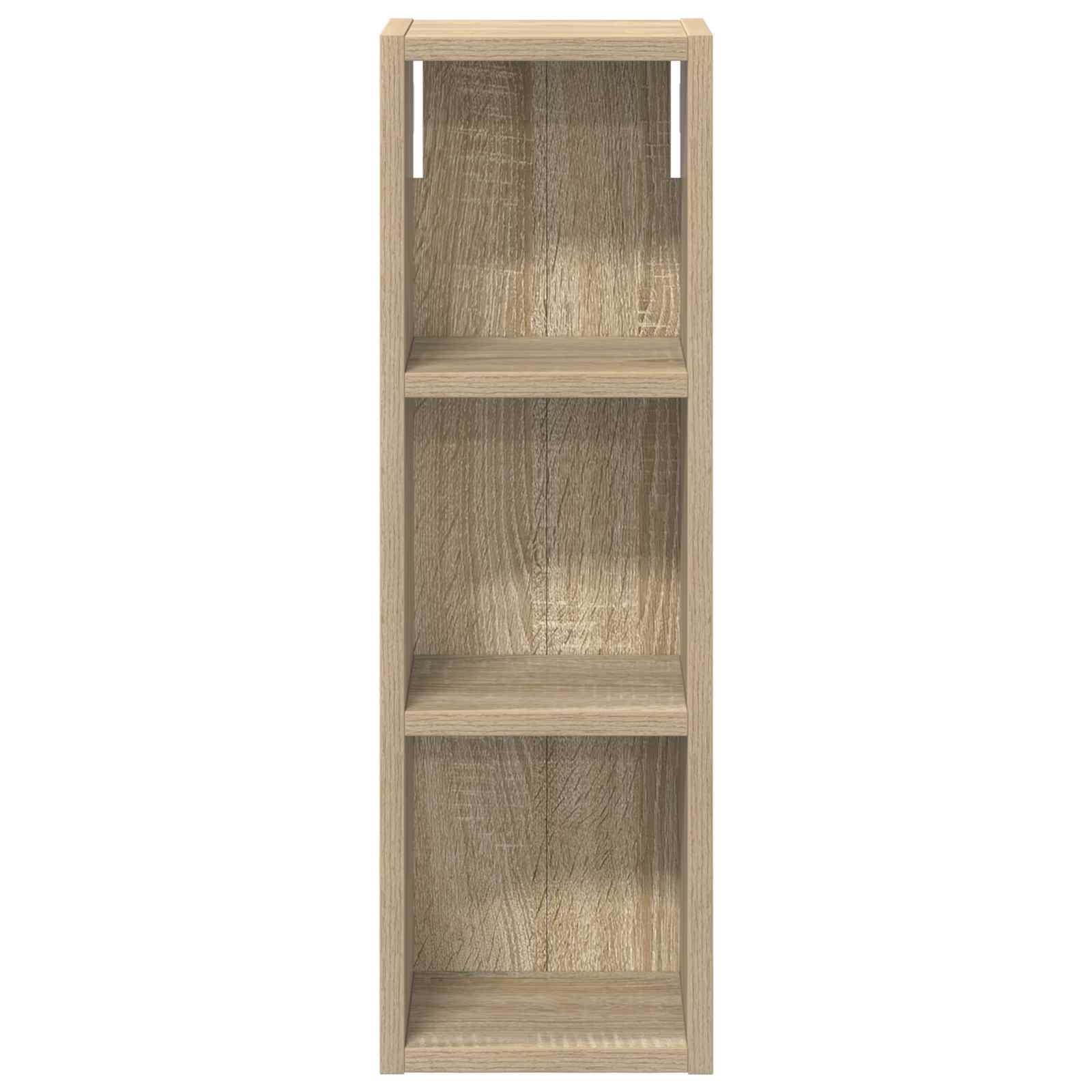 Ντουλάπα τοίχου μπάνιου με ράφι Δρύς Sonoma 20 x 16 x 62,5 εκ. - Pakobazaar