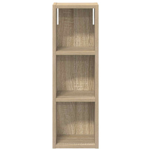 Ντουλάπα τοίχου μπάνιου με ράφι Δρύς Sonoma 20 x 16 x 62,5 εκ. - Pakobazaar