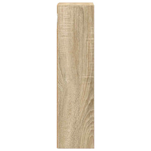 Ντουλάπα τοίχου μπάνιου με ράφι Δρύς Sonoma 20 x 16 x 62,5 εκ. - Pakobazaar