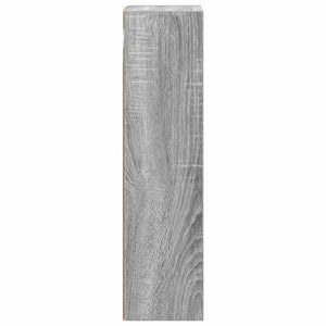 Ντουλάπα τοίχου μπάνιου με ράφι Γκρι Σονομά 20 x 16 x 62,5 εκ. - Pakobazaar