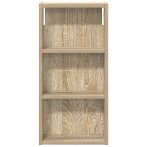 Ντουλάπα τοίχου μπάνιου με ράφι Δρύς Sonoma 30 x 10 x 60,5 εκ - Pakobazaar