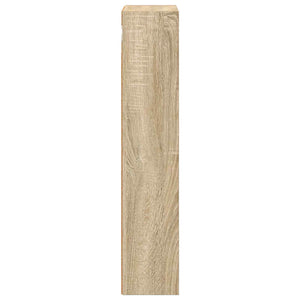 Ντουλάπα τοίχου μπάνιου με ράφι Δρύς Sonoma 30 x 14 x 70 εκ - Pakobazaar