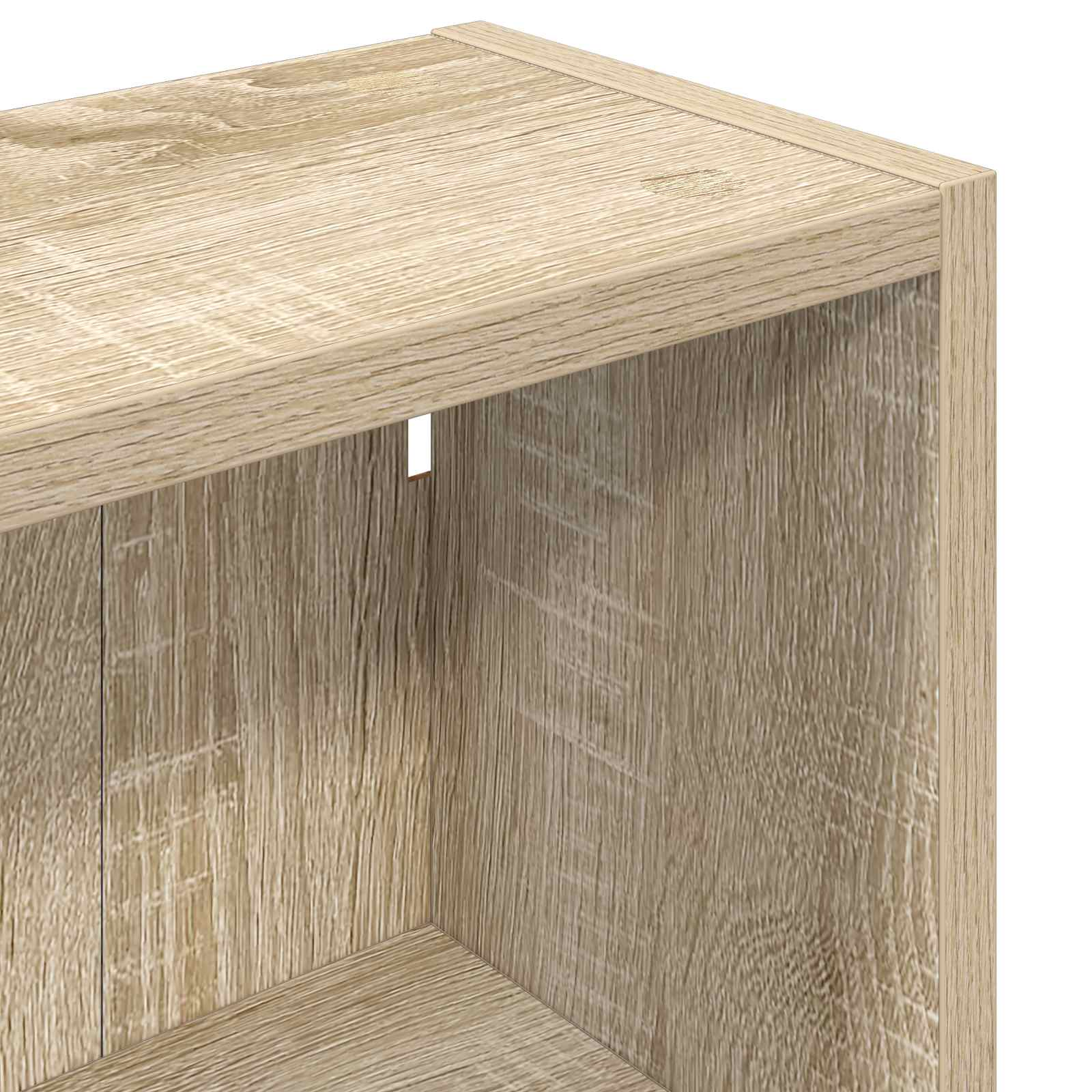 Ντουλάπα τοίχου μπάνιου με ράφι Δρύς Sonoma 30 x 16 x 62,5 εκ. - Pakobazaar