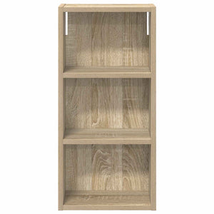 Ντουλάπα τοίχου μπάνιου με ράφι Δρύς Sonoma 30 x 16 x 62,5 εκ. - Pakobazaar