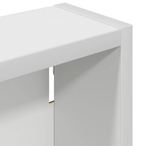 Ντουλάπα τοίχου μπάνιου με ράφι Λευκός 40 x 10 x 50 εκ - Pakobazaar