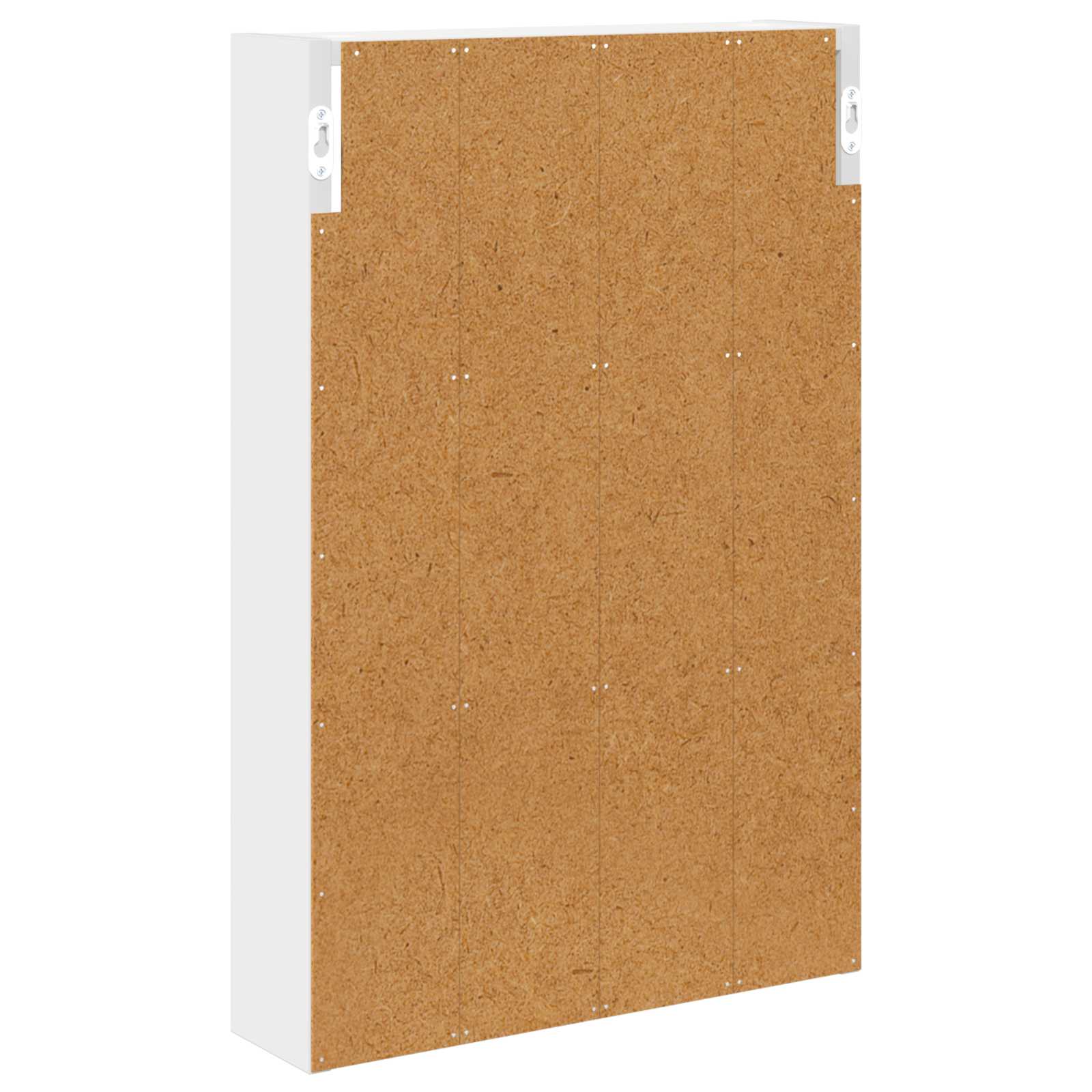 Ντουλάπα τοίχου μπάνιου με ράφι Λευκός 40 x 10 x 60,5 εκ - Pakobazaar