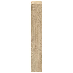 Ντουλάπα τοίχου μπάνιου με ράφι Δρύς Sonoma 40 x 10 x 60,5 εκ - Pakobazaar