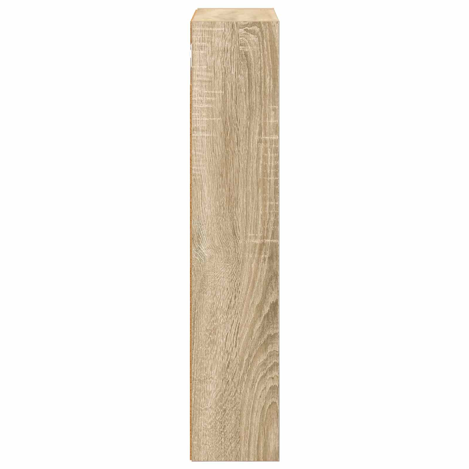 Ντουλάπα τοίχου μπάνιου με ράφι Δρύς Sonoma 40 x 14 x 70 εκ - Pakobazaar