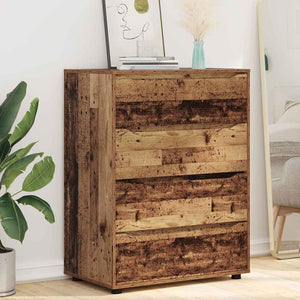 Ντουλάπες Αποθήκευσης Παλιό Ξύλο 80 x 48 x 105 εκ - Pakobazaar
