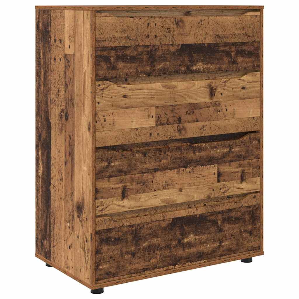 Ντουλάπες Αποθήκευσης Παλιό Ξύλο 80 x 48 x 105 εκ - Pakobazaar