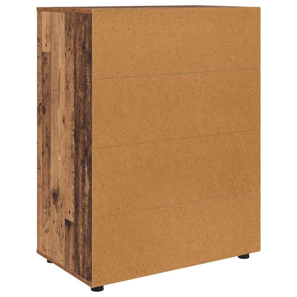 Ντουλάπες Αποθήκευσης Παλιό Ξύλο 80 x 48 x 105 εκ - Pakobazaar