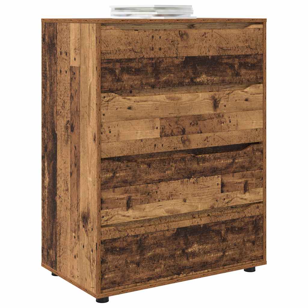 Ντουλάπες Αποθήκευσης Παλιό Ξύλο 80 x 48 x 105 εκ - Pakobazaar