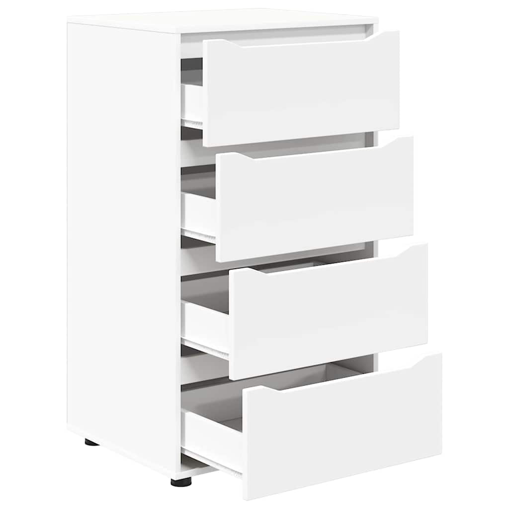 Ντουλάπες Αποθήκευσης Λευκό 60 x 48 x 105 εκ. - Pakobazaar