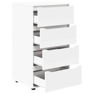 Ντουλάπες Αποθήκευσης Λευκό 60 x 48 x 105 εκ. - Pakobazaar