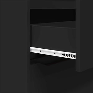 Ντουλάπες Αποθήκευσης Μαύρο 60 x 48 x 105 εκ. - Pakobazaar