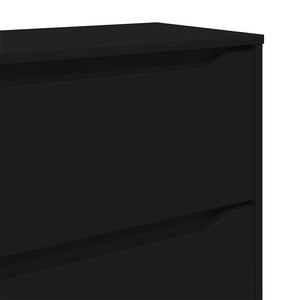 Ντουλάπες Αποθήκευσης Μαύρο 60 x 48 x 105 εκ. - Pakobazaar