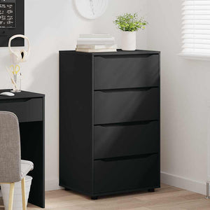 Ντουλάπες Αποθήκευσης Μαύρο 60 x 48 x 105 εκ. - Pakobazaar