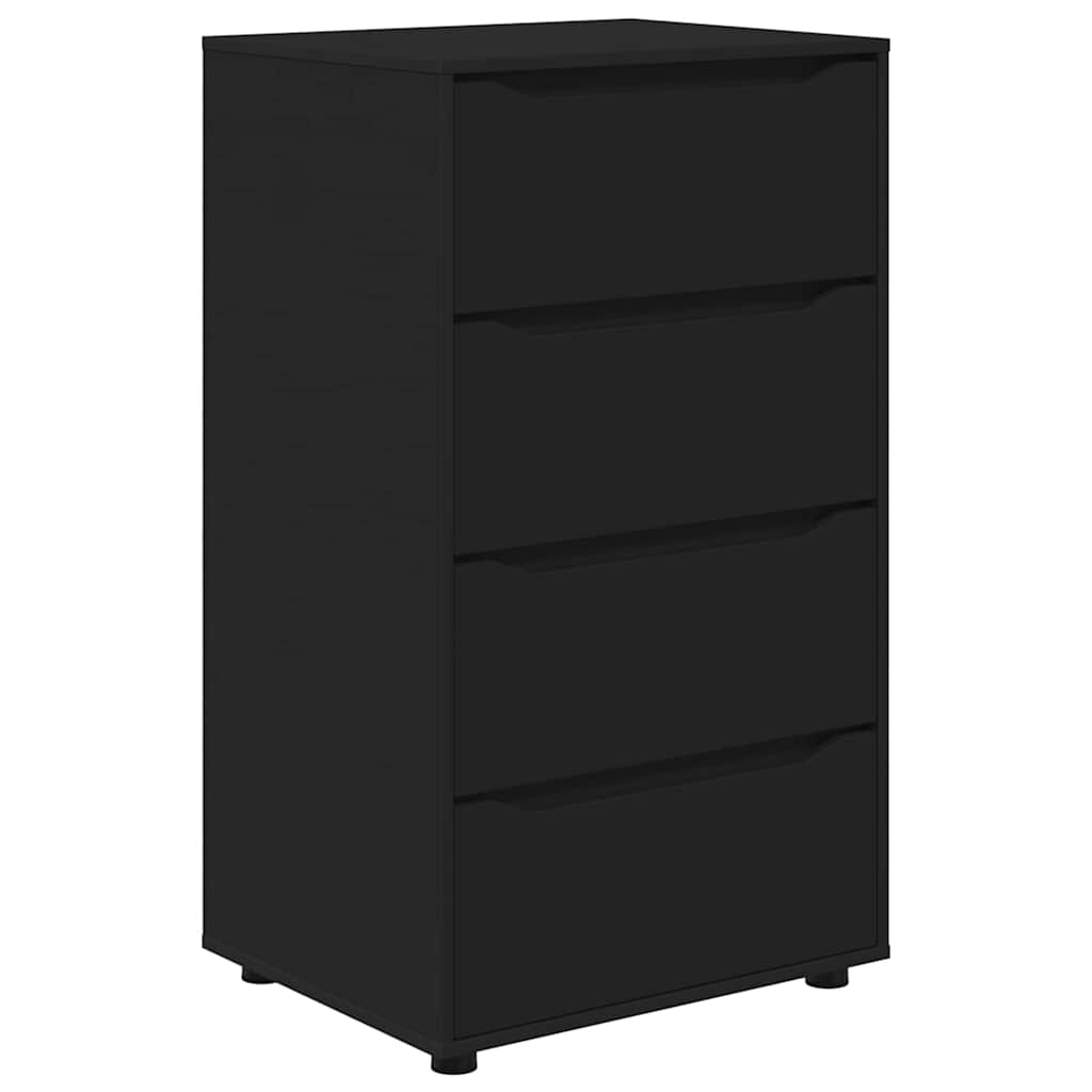 Ντουλάπες Αποθήκευσης Μαύρο 60 x 48 x 105 εκ. - Pakobazaar