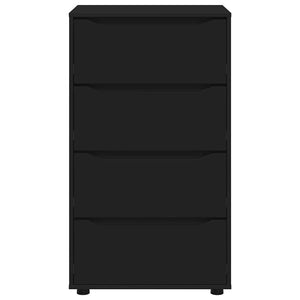 Ντουλάπες Αποθήκευσης Μαύρο 60 x 48 x 105 εκ. - Pakobazaar