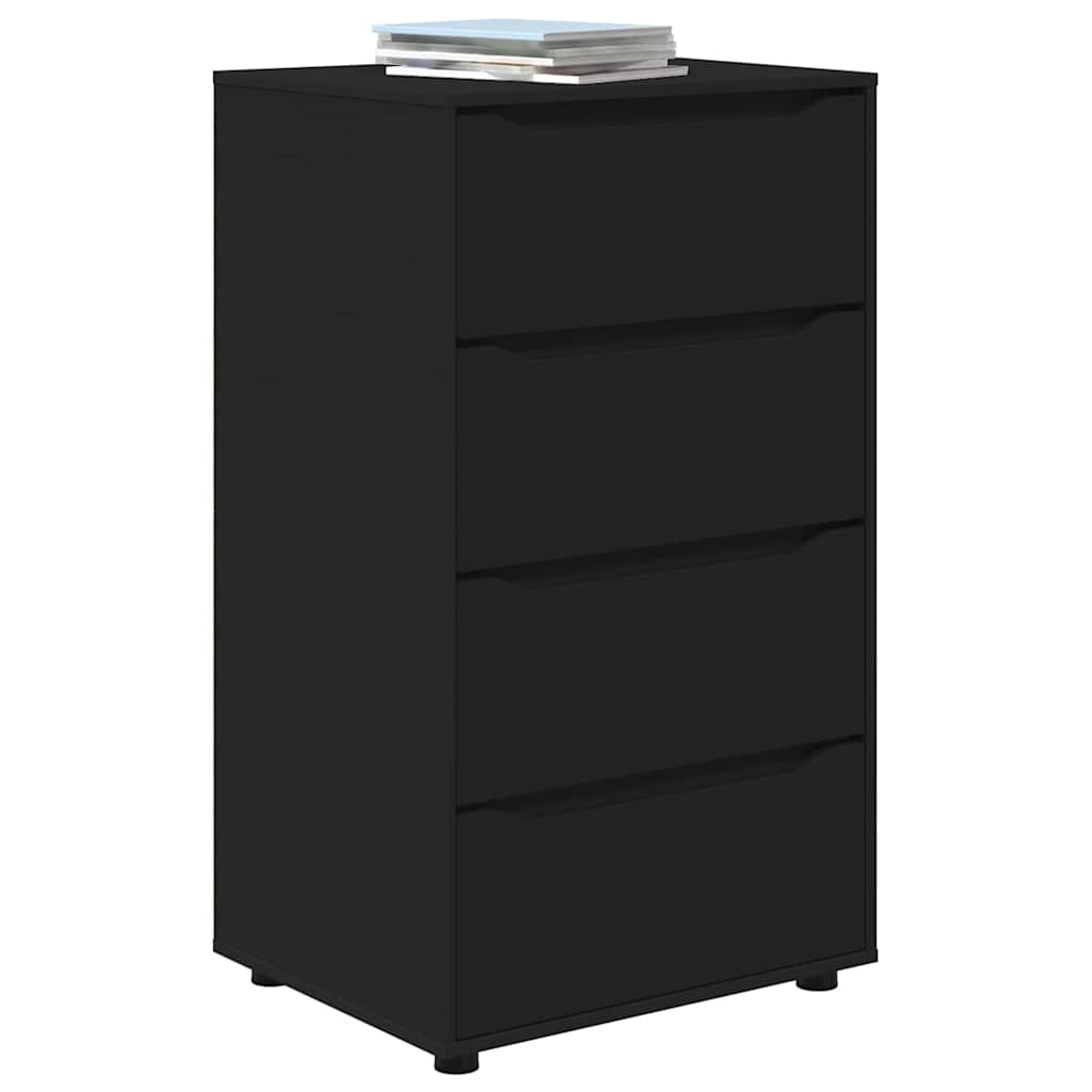 Ντουλάπες Αποθήκευσης Μαύρο 60 x 48 x 105 εκ. - Pakobazaar