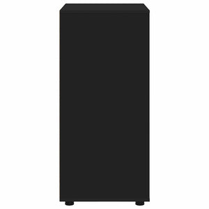 Ντουλάπες Αποθήκευσης Μαύρο 60 x 48 x 105 εκ. - Pakobazaar