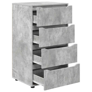 Ντουλάπες Αποθήκευσης Σκυρόδεμα Γκρι 60 x 48 x 105 εκ. - Pakobazaar