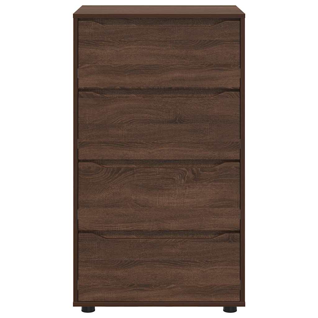 Ντουλάπες Αποθήκευσης 2 pcs Καφέ δρυς 60 x 48 x 105 εκ.