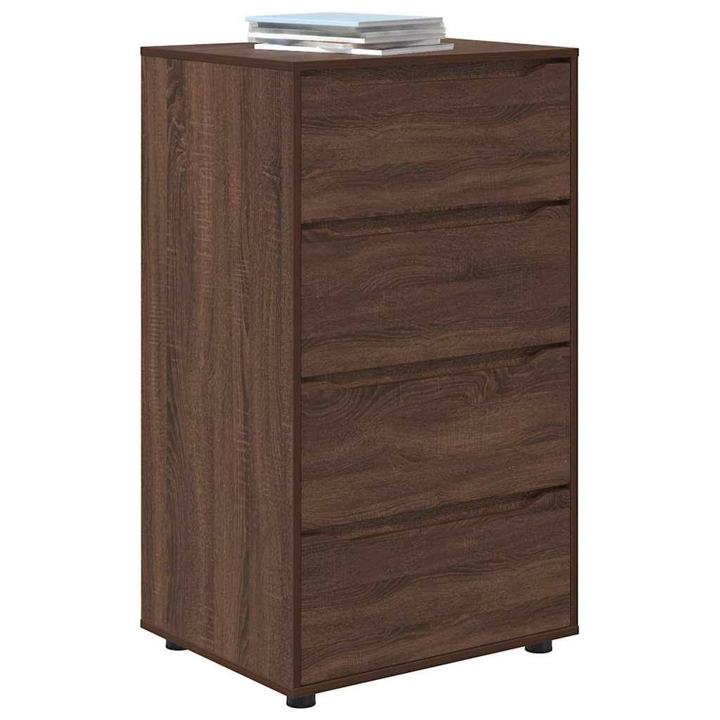 Ντουλάπες Αποθήκευσης 2 pcs Καφέ δρυς 60 x 48 x 105 εκ.