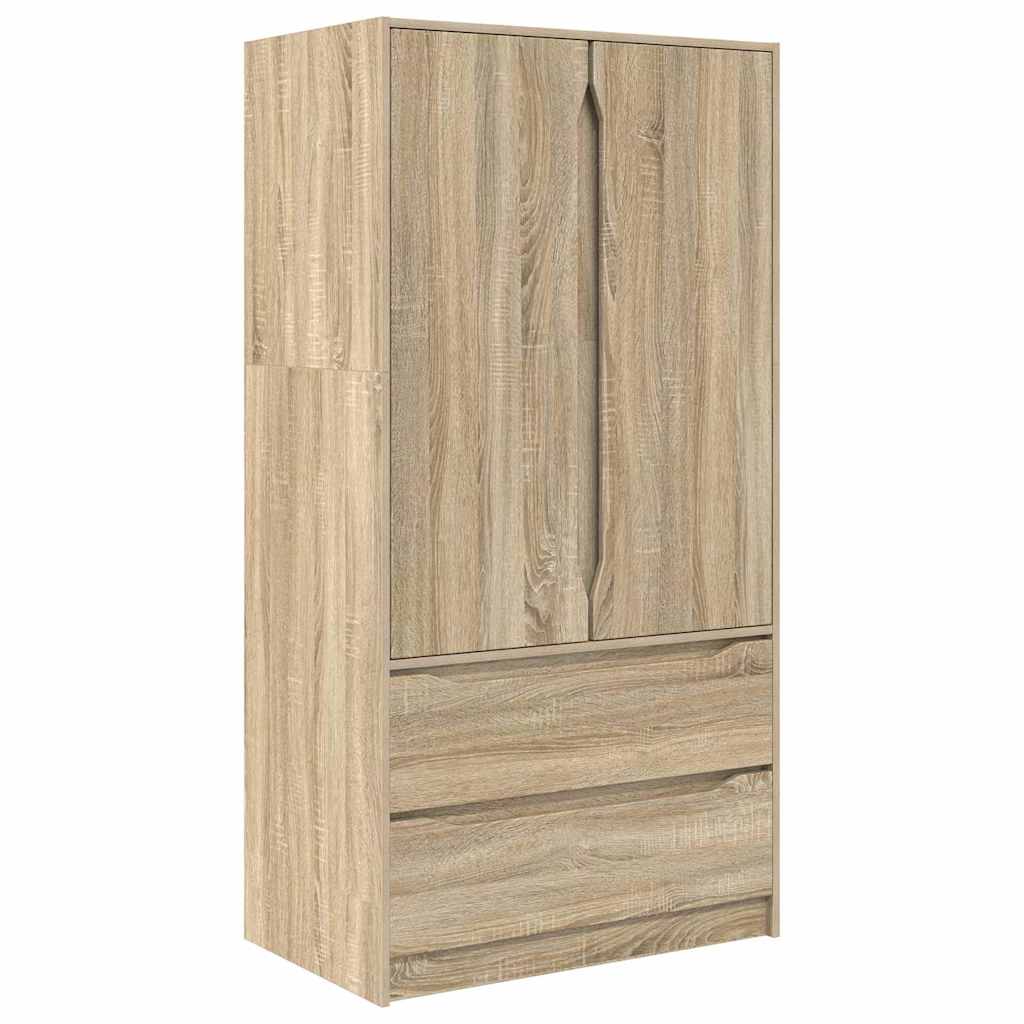 Ντουλάπι με συρτάρι με πόρτα Δρύς Sonoma 79,5 x 49 x 156 εκ