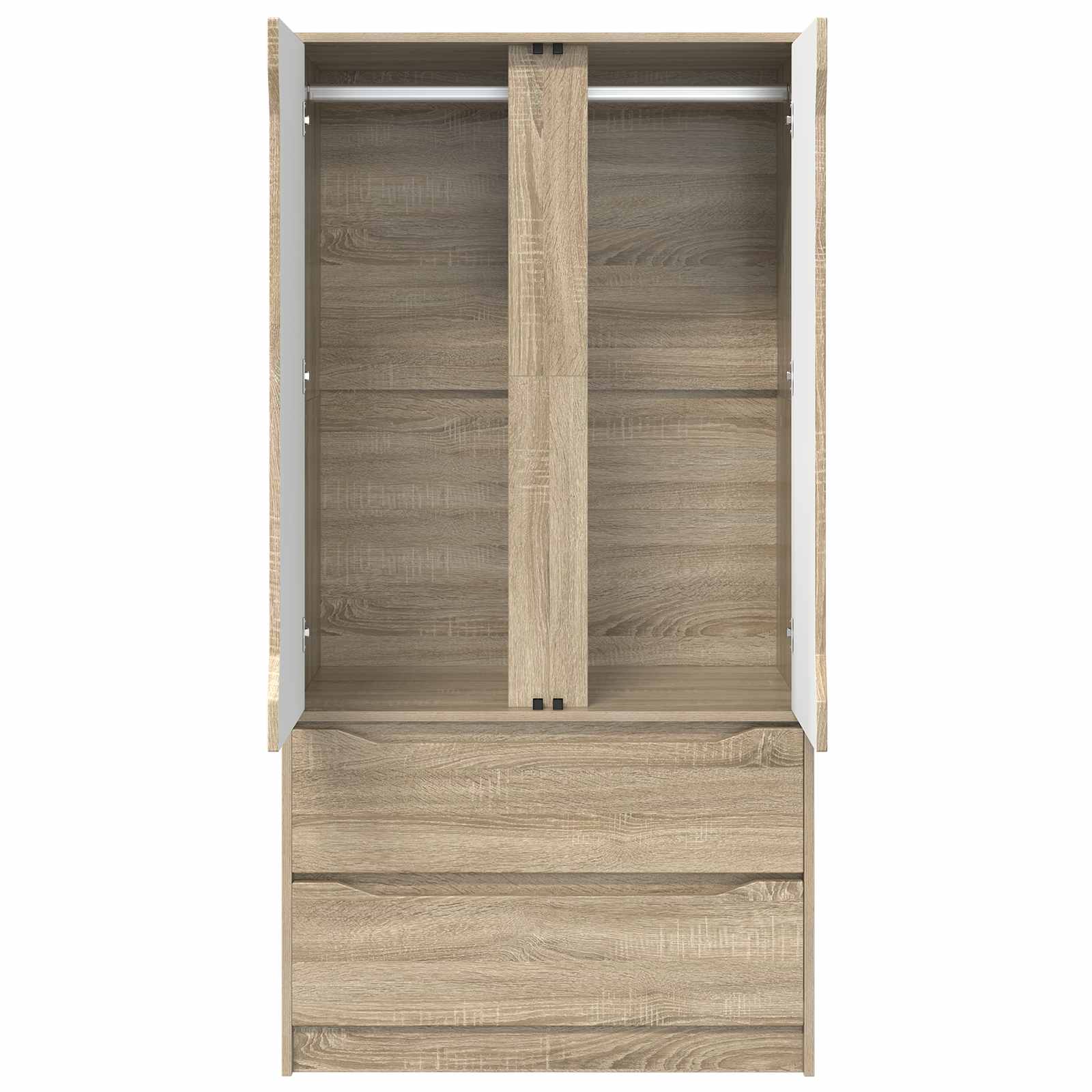 Ντουλάπι με συρτάρι με πόρτα Δρύς Sonoma 79,5 x 49 x 156 εκ